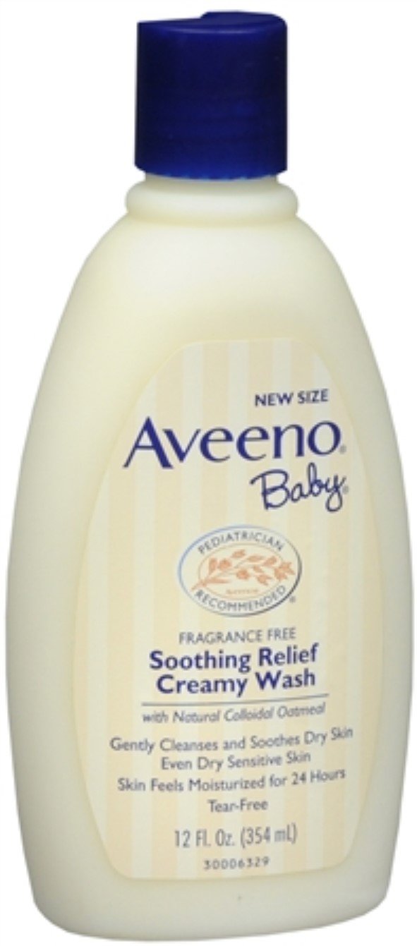 AVEENO Baby Fragrance Free Soothing Relief Creamy